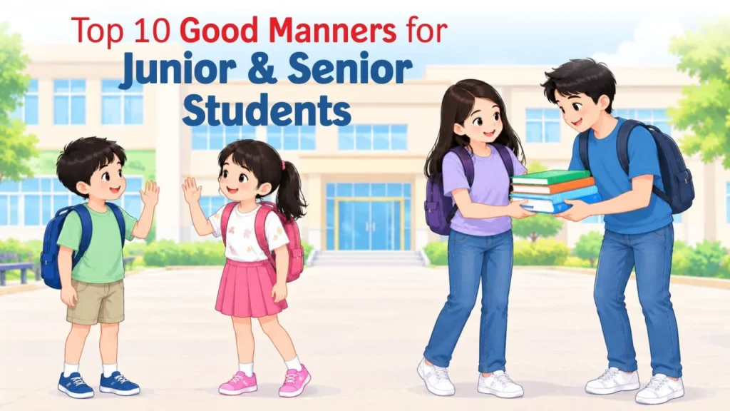 top 10 good manners for junior & senior students