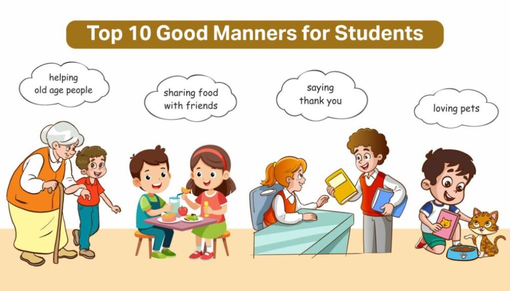 Top 10 Good Manners for Students