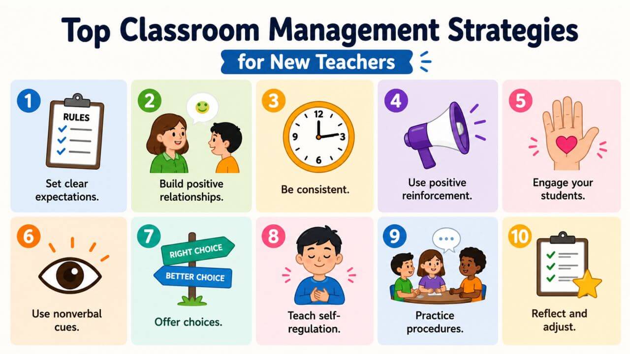 Top Effective Classroom Management Strategies for New Teachers