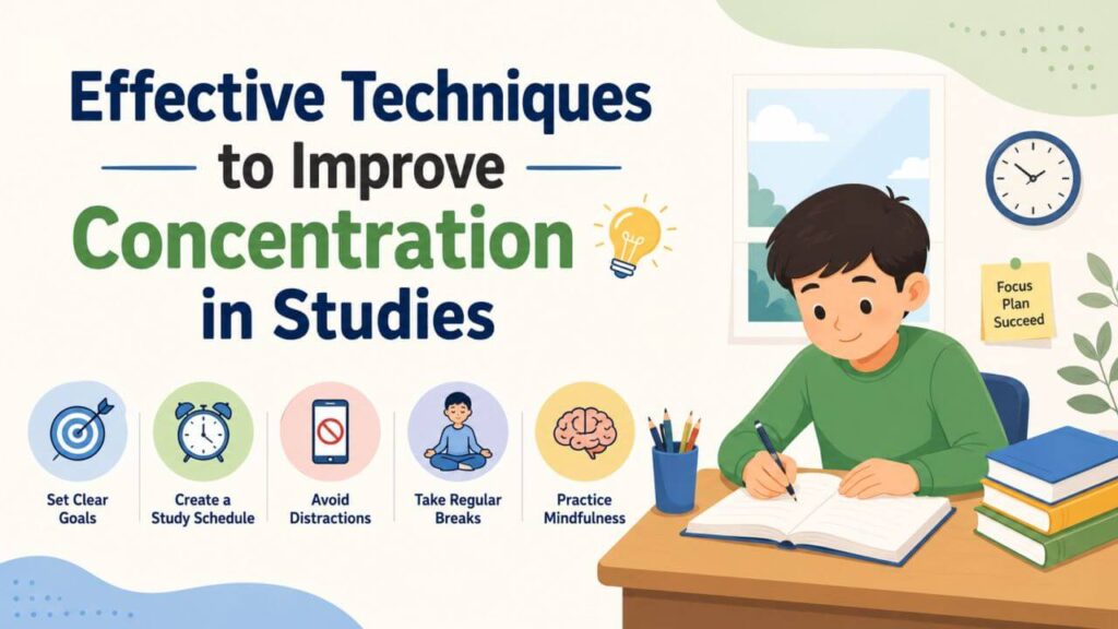 How to Improve Concentration in Studies: Find Top Tips Effective Techniques to Improve Concentration in Studies